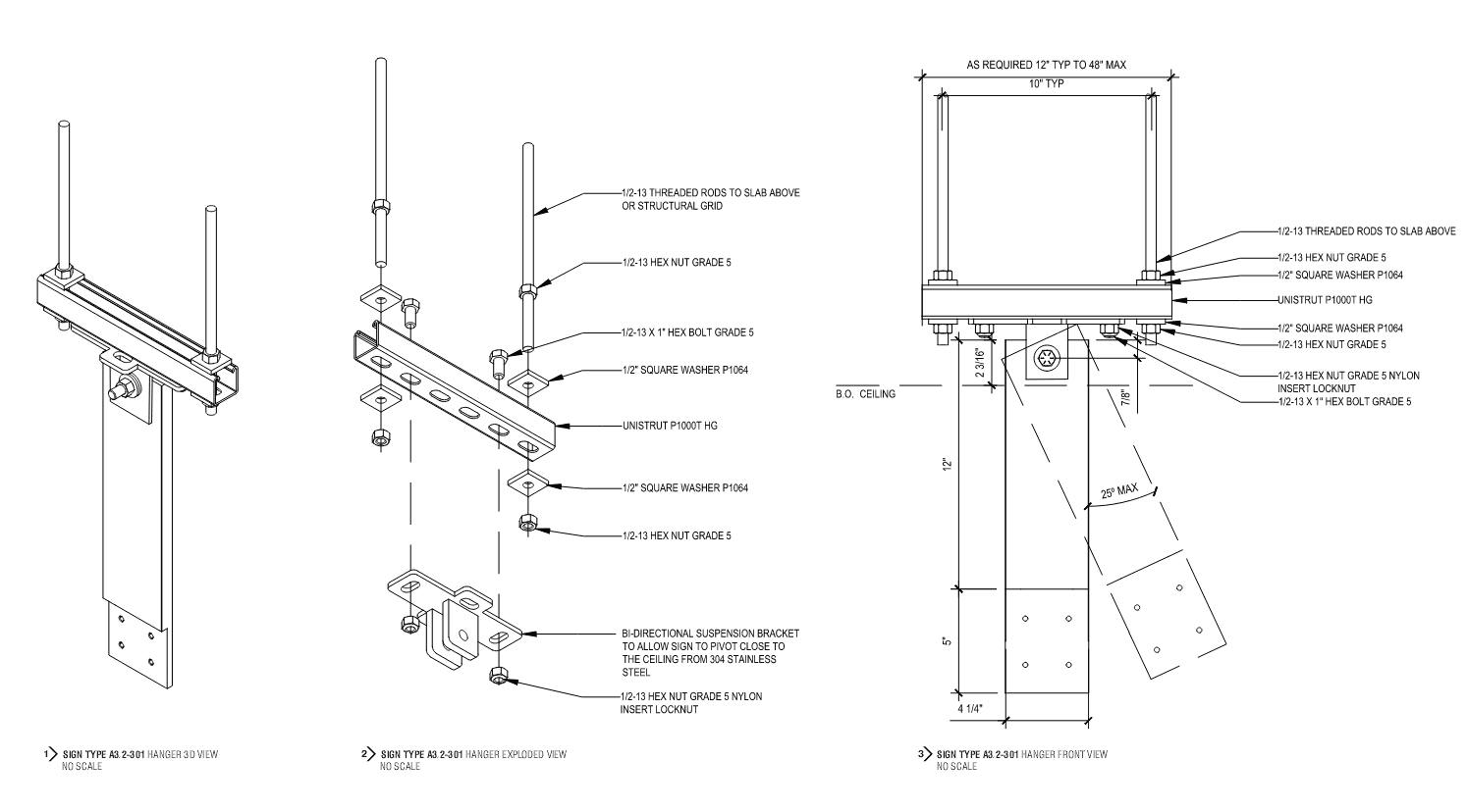 Hanging Sign Bracket