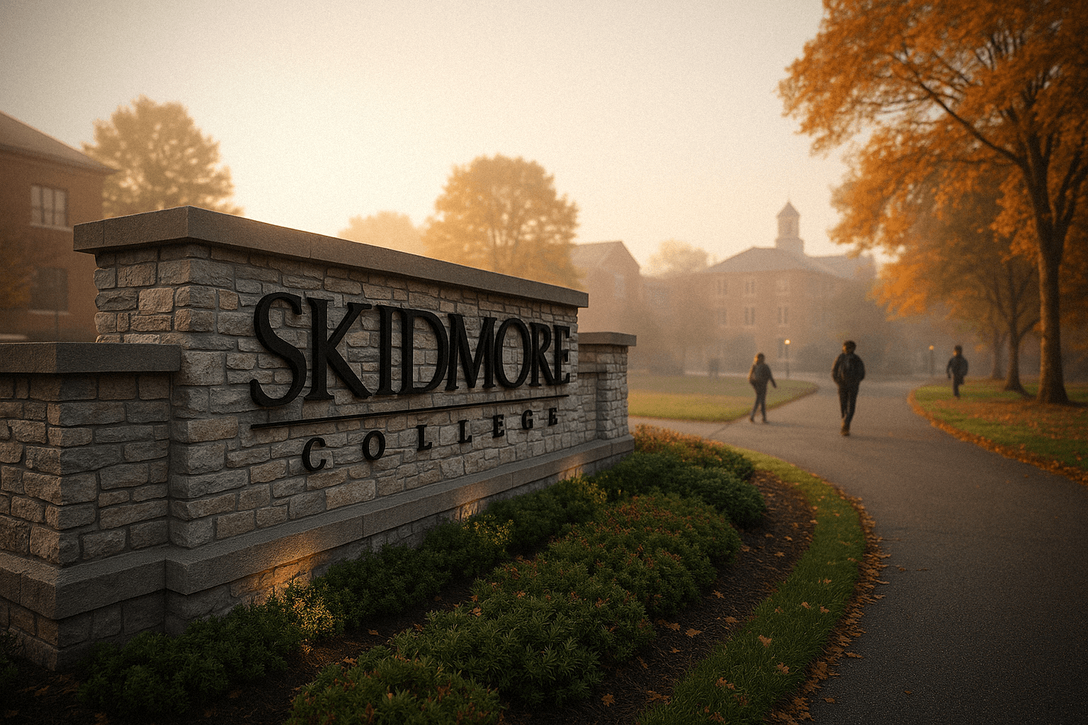 Skidmore College Monument Sign