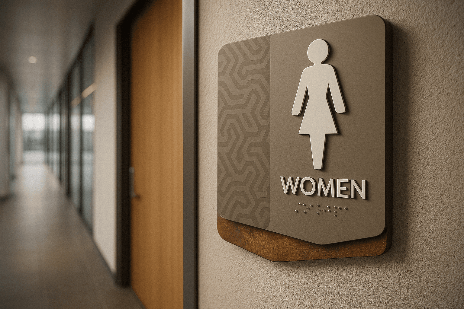 ADA Restroom Sign